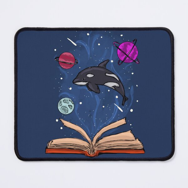 Item preview, Orca Floating in Cosmic Waters designed and sold by Antiope33.