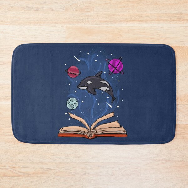 Item preview, Orca Floating in Cosmic Waters designed and sold by Antiope33.