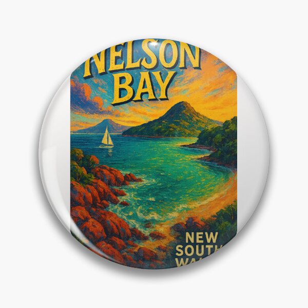 Item preview,  Nelson Bay New South Wales Rocky Sunset Coast designed and sold by Places On Earth.
