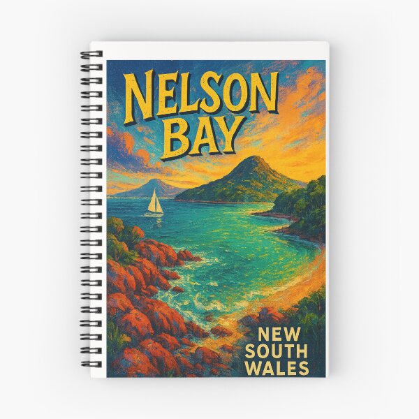 Item preview,  Nelson Bay New South Wales Rocky Sunset Coast designed and sold by Places On Earth.