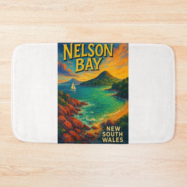 Item preview,  Nelson Bay New South Wales Rocky Sunset Coast designed and sold by Places On Earth.
