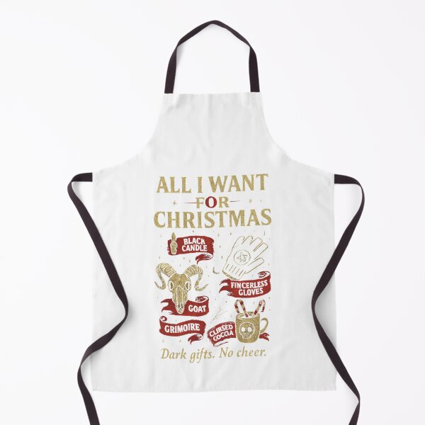 Item preview, All I Want for Christmas – Gothic Occult Wishlist Design Classic T-Shirt designed and sold by inkfluenceart.