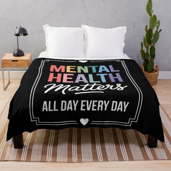 Item preview, Mental Health Matters All Day Everyday Colorful designed and sold by Moon-Ape.