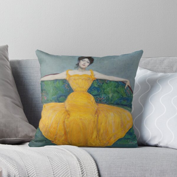 Item preview, Lady in a yellow Dress designed and sold by SharonTheFirst.