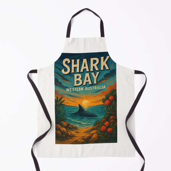 Item preview, Shark Bay Dorsal Fin Ocean View Western Australia designed and sold by Places On Earth.