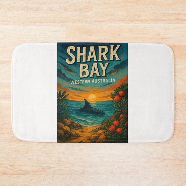 Item preview,  Shark Bay Dorsal Fin Ocean View Western Australia designed and sold by Places On Earth.
