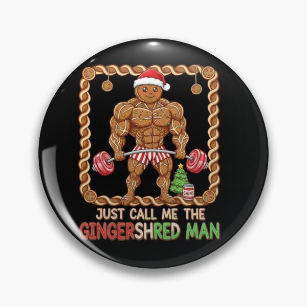 Item preview, Funny Gingershred Bodybuilding Gym Christmas designed and sold by MIMSCorneR.