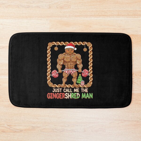 Item preview, Funny Gingershred Bodybuilding Gym Christmas designed and sold by MIMSCorneR.