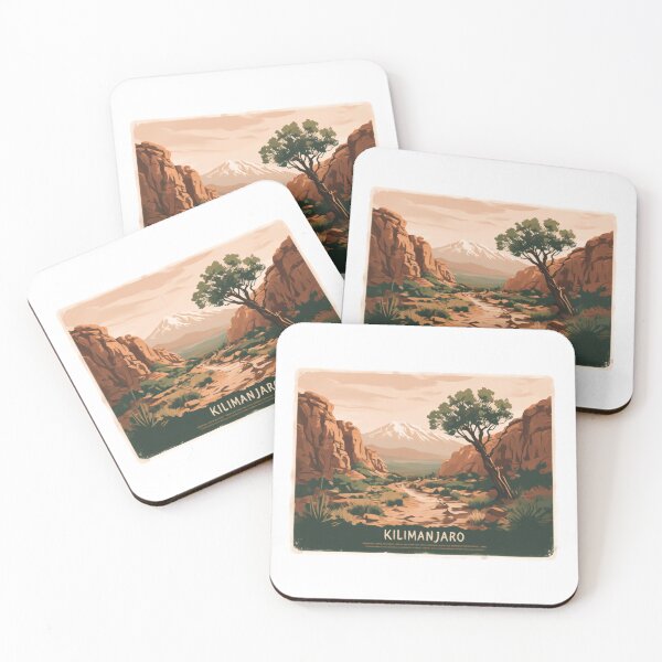 Item preview, Mt Mount Kilimanjaro Tanzania, Africa - Summit Mountain Trekking Final Approach designed and sold by Star3NowForMe.