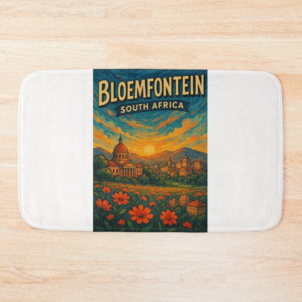 Item preview,  Bloemfontein Free State Dome and Cityscape Sunset designed and sold by Places On Earth.