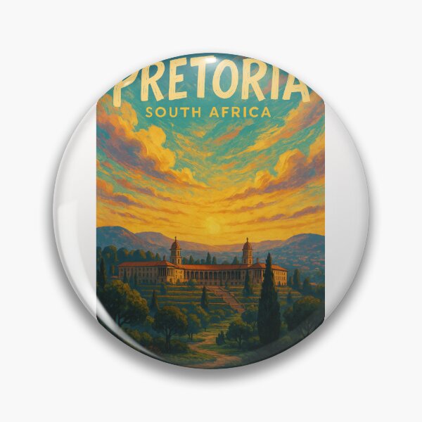 Item preview,  Pretoria South Africa Union Buildings Garden View designed and sold by Places On Earth.