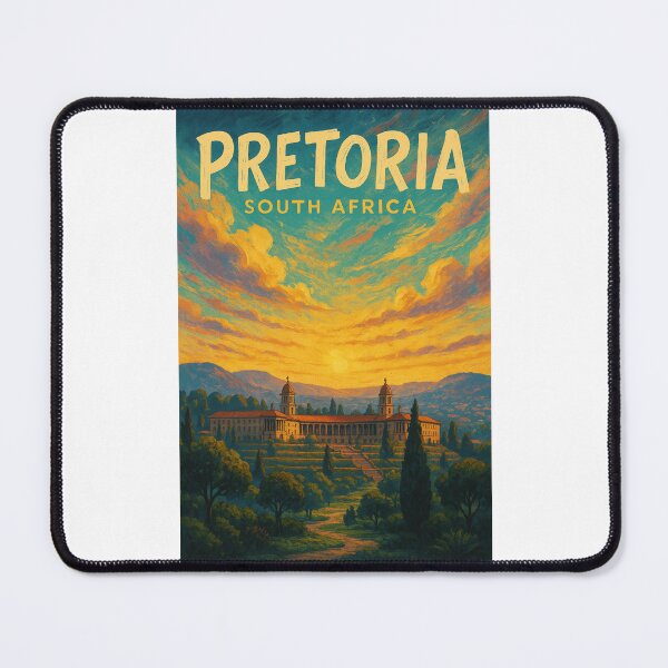 Item preview, Pretoria South Africa Union Buildings Garden View designed and sold by Places On Earth.