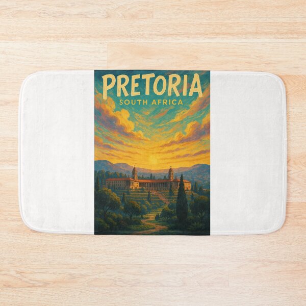 Item preview,  Pretoria South Africa Union Buildings Garden View designed and sold by Places On Earth.