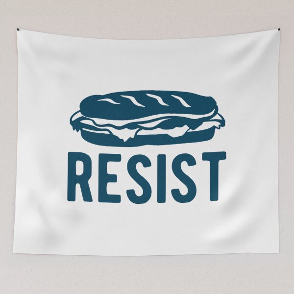 Item preview, Meme del tipo del sándwich Resist DC Humor Político Washington estadounidense designed and sold by VictoriaVilleno.