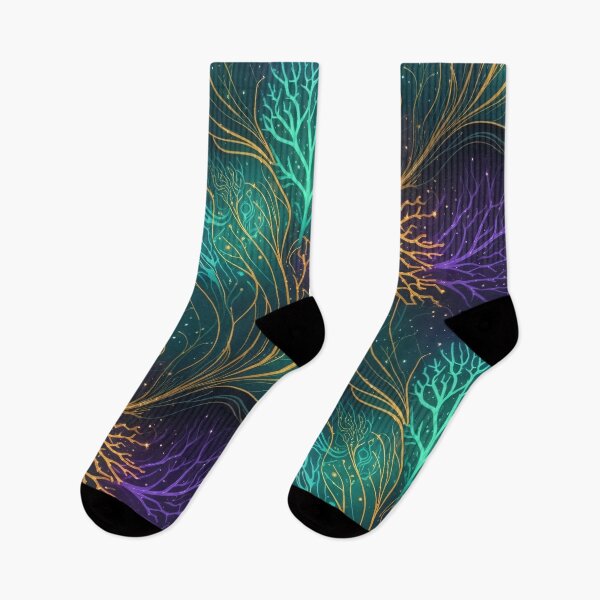 Item preview, Cosmic Coral Garden designed and sold by Kaleidoscope Print.