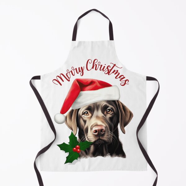 Artikelvorschau, Labrador Retriever – Frohe Weihnachten! entworfen und verkauft von Graph-Ink.