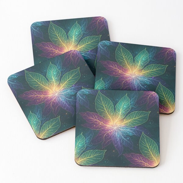 Item preview, Luminous Bloom of Night designed and sold by Kaleidoscope Print.