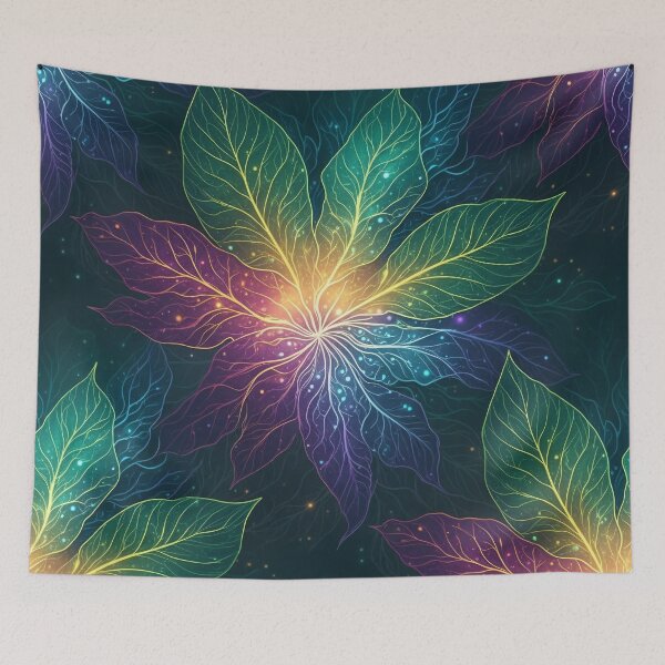 Item preview, Luminous Bloom of Night designed and sold by Kaleidoscope Print.