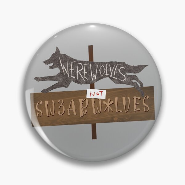 Item preview, Werewolves not swearwolves designed and sold by CloudyAppleArt.