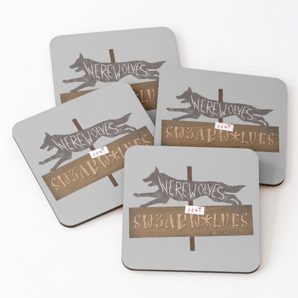 Item preview, Werewolves not swearwolves designed and sold by CloudyAppleArt.