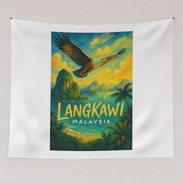 Item preview, Langkawi Eagle Sunset - Malaysia Archipelago designed and sold by Aryabek.