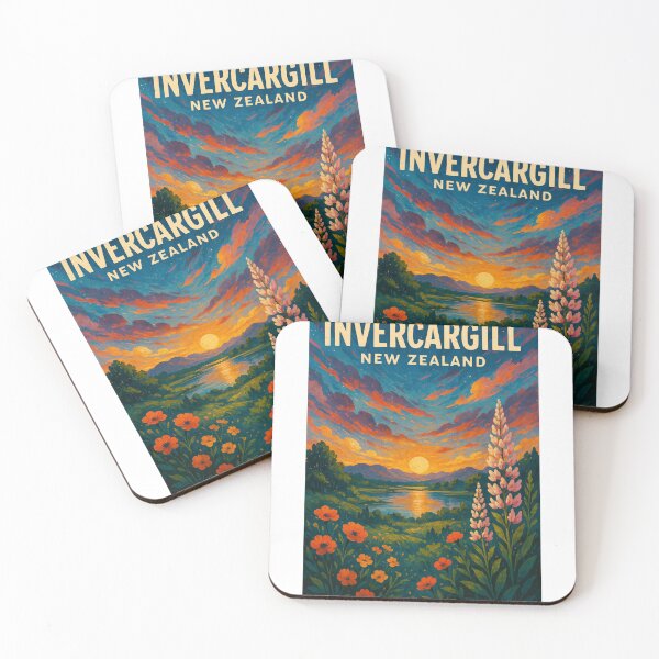 Item preview, Invercargill Floral Sunset - Southland New Zealand designed and sold by Aryabek.