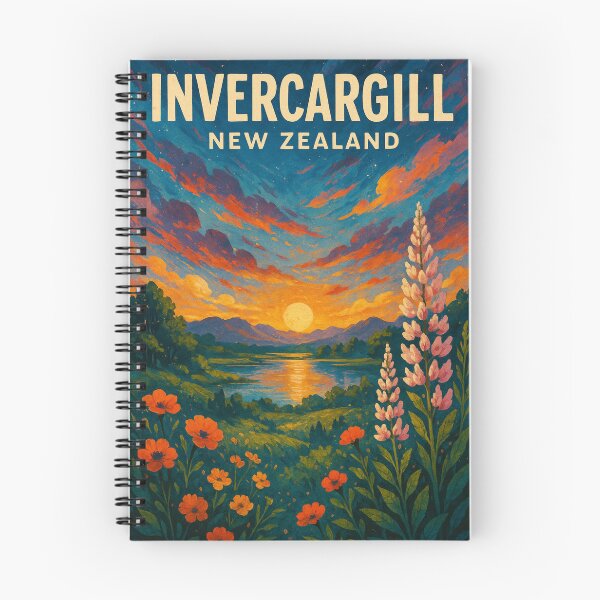 Item preview, Invercargill Floral Sunset - Southland New Zealand designed and sold by Aryabek.