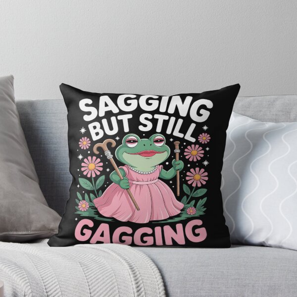 Item preview, Sagging But Still Gagging Frog Cringe Meme Women Men13 designed and sold by NeomiStoreSS.