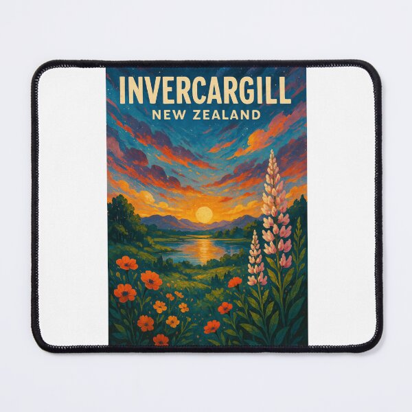 Item preview, Invercargill Floral Sunset - Southland New Zealand designed and sold by Aryabek.