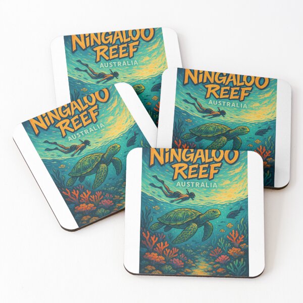 Item preview, Ningaloo Reef Turtle Dive - Western Australia designed and sold by Aryabek.