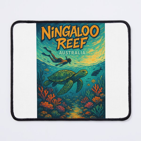Item preview, Ningaloo Reef Turtle Dive - Western Australia designed and sold by Aryabek.