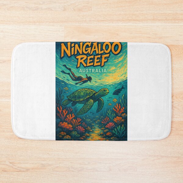 Item preview, Ningaloo Reef Turtle Dive - Western Australia designed and sold by Aryabek.