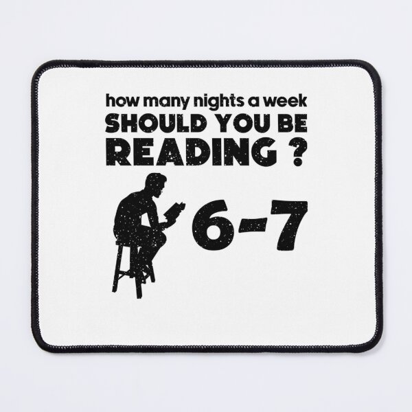 Item preview, Teacher Week Humor Six A Reading Quote Seven Funny Book Many How Nights designed and sold by PEDDAKAPRADEEP.