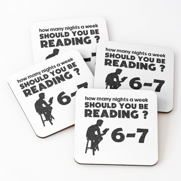 Item preview, Teacher Week Humor Six A Reading Quote Seven Funny Book Many How Nights designed and sold by PEDDAKAPRADEEP.