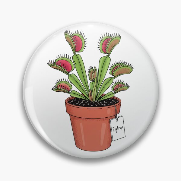 Item preview, Potted Venus Flytrap Carnivorous Plant Illustration designed and sold by k3rstman1.