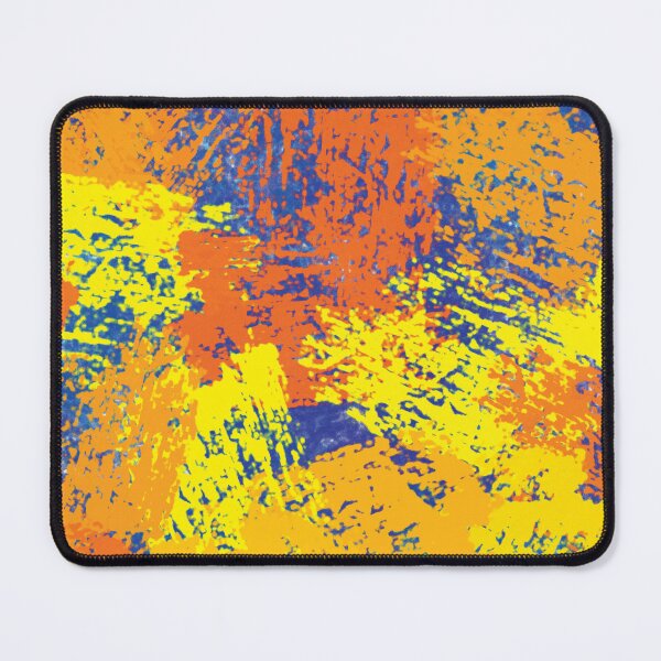 Item preview, Abstract Yellow and Orange Brush designed and sold by CharlottePlaceArt.
