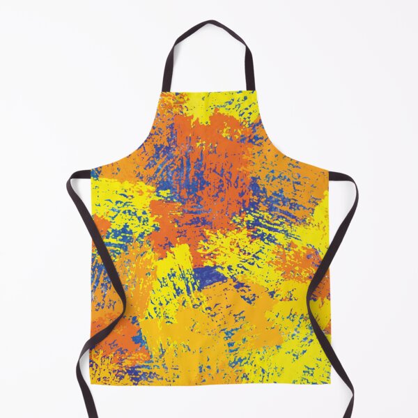 Item preview, Abstract Yellow and Orange Brush designed and sold by CharlottePlaceArt.