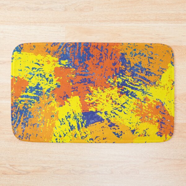 Item preview, Abstract Yellow and Orange Brush designed and sold by CharlottePlaceArt.