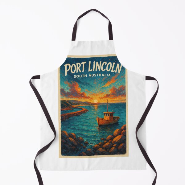 Item preview, Port Lincoln Fishing Boat at Sunset - South Australia designed and sold by Aryabek.