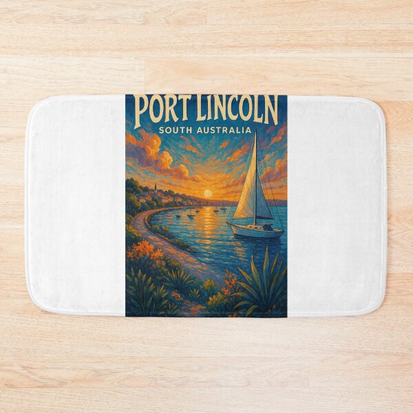 Item preview, Port Lincoln Sailboats at Dusk - South Australia designed and sold by Aryabek.