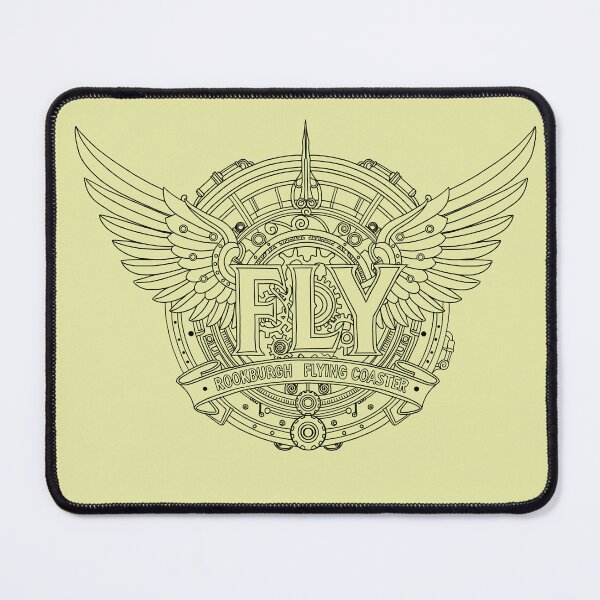 Item preview, F.L.Y. roller coaster logo designed and sold by FoolishDreamers.