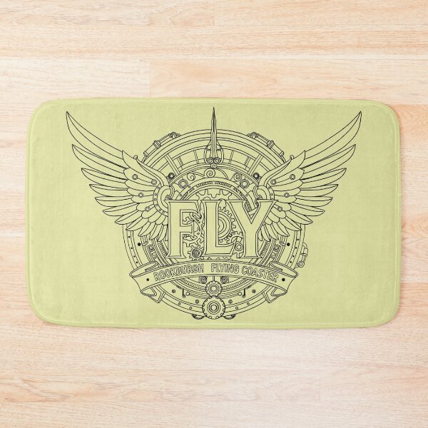 Item preview, F.L.Y. roller coaster logo designed and sold by FoolishDreamers.