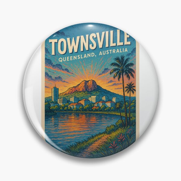 Item preview, Sunrise Behind Castle Hill - Townsville, Queensland designed and sold by Aryabek.
