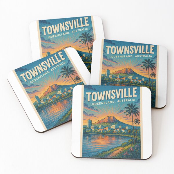 Item preview, Sunrise Behind Castle Hill - Townsville, Queensland designed and sold by Aryabek.