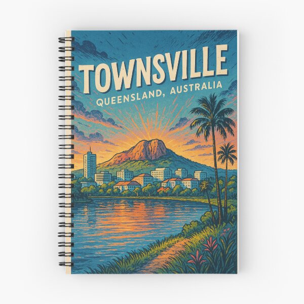 Item preview, Sunrise Behind Castle Hill - Townsville, Queensland designed and sold by Aryabek.