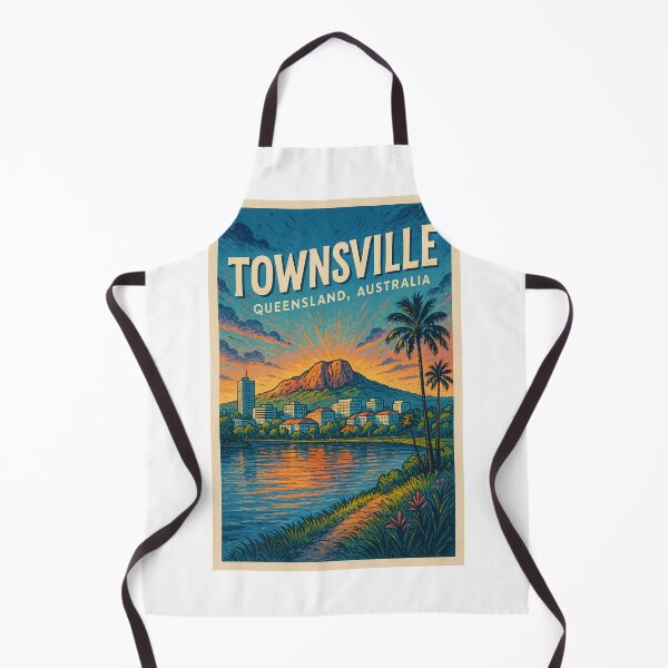 Item preview, Sunrise Behind Castle Hill - Townsville, Queensland designed and sold by Aryabek.