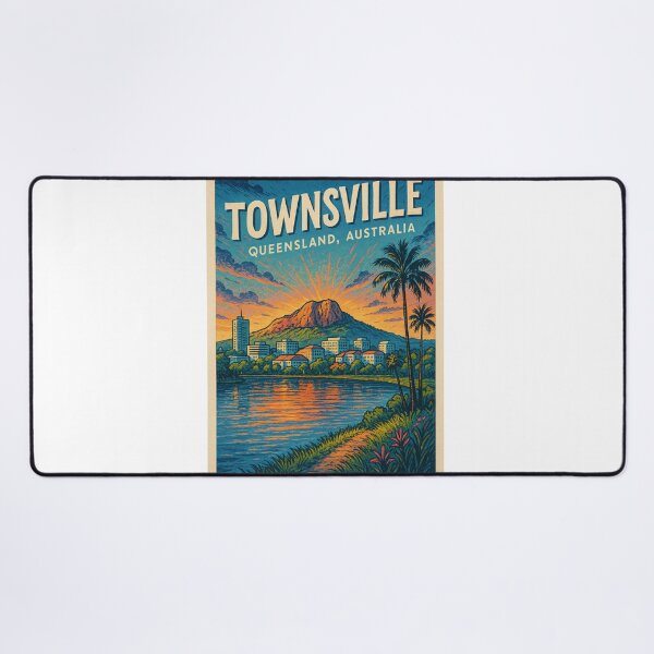 Item preview, Sunrise Behind Castle Hill - Townsville, Queensland designed and sold by Aryabek.