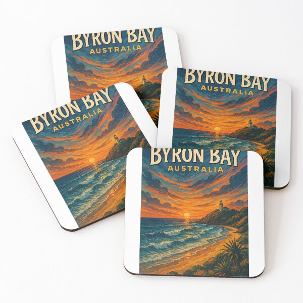 Item preview, Byron Bay Lighthouse Sunset - New South Wales, Australia designed and sold by Aryabek.