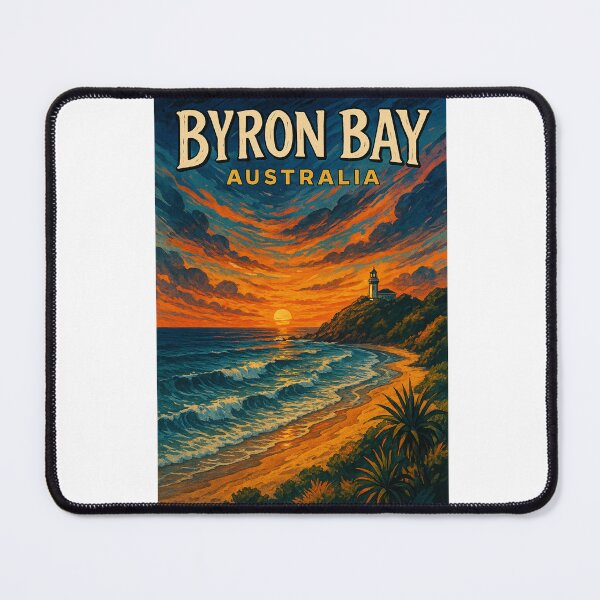 Item preview, Byron Bay Lighthouse Sunset - New South Wales, Australia designed and sold by Aryabek.