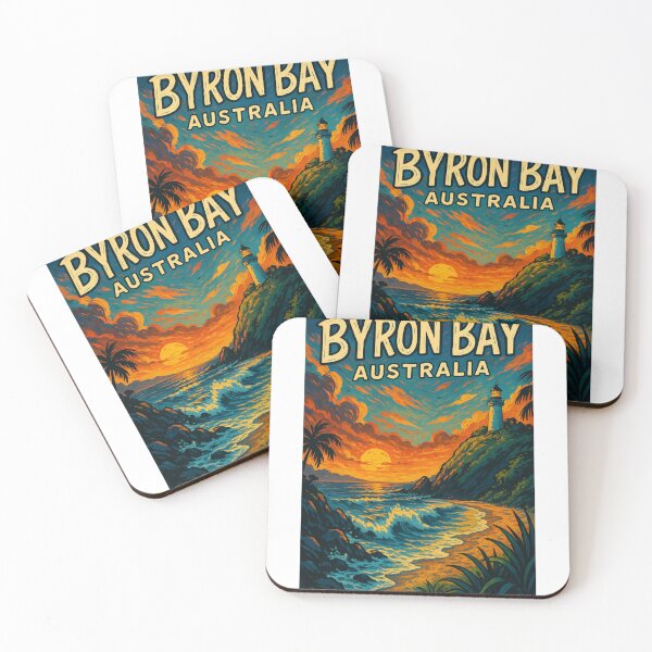Item preview, Cape Byron Lighthouse Coastline - Byron Bay, Australia designed and sold by Aryabek.